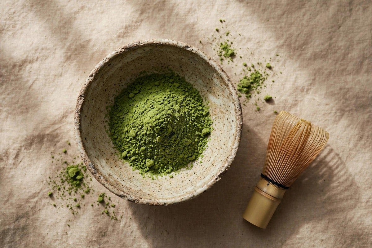 Matcha vs Coffee: The Case for Stone-Ground Focus